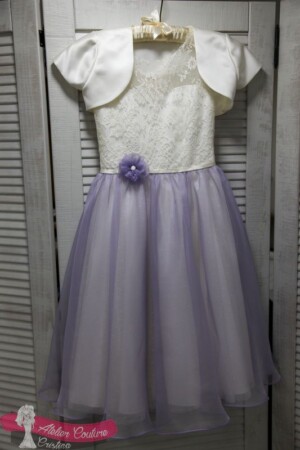 Robe de cérémonie ado 12 ans, assortie d’un boléro