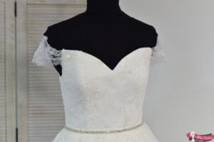 robe de mariée fait main